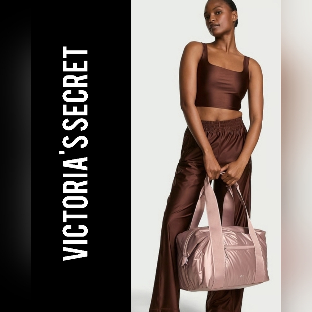 NWT! Victoria's Secret Large Pink Travel Duffle Bag